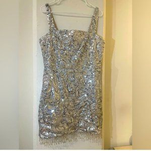 Sequin mini dress